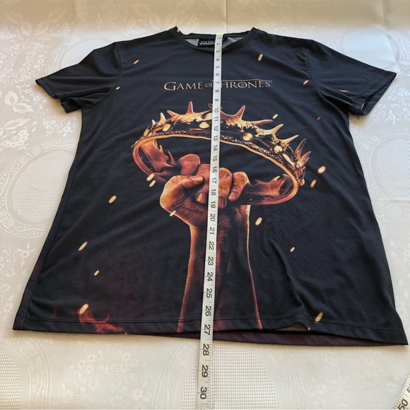 Game Of Thrones Women’s Size M Black T-Shirt HBO Official Licensed Graphic Tee - Picture 8 of 16